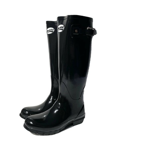ROCKFISH Women’s Original Tall Gloss Wellington - Picture 1 of 11